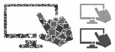 Ani Parçaların Ekran Noktası Kompozisyon Simgesi