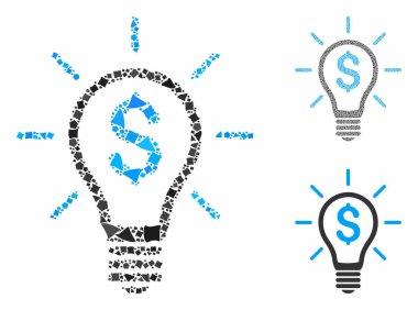 Ürpertici Parçalar Mozaik Simgesinin karlı icadı