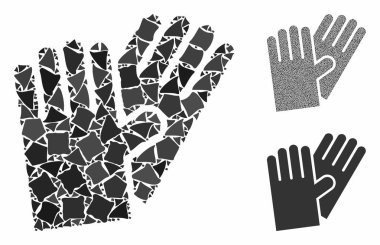 Lastik eldivenler Humpy Elementlerinin bileşimi