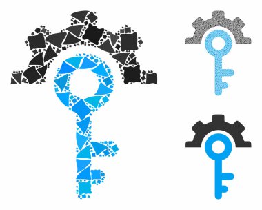 Key options Composition Icon of Humpy Parts