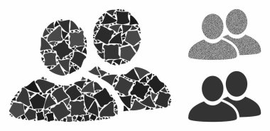 Unequal Elementlerin Erkek Bileşimi Simgesi