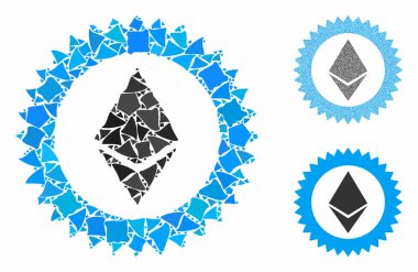 Ethereum mühürü Raggy Parts 'ın Mozaik Simgesi