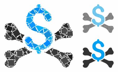 Yıpranmış Ögelerin Ölümcül Borcu Mozaik Simgesi