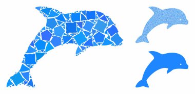 Titrek Parçaların Yunus Mozaik Simgesi