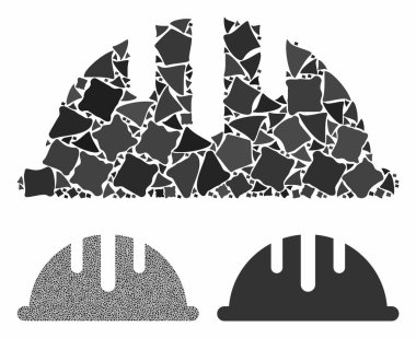 Joggly Parçalarının Miğfer Kompozisyon Simgesi