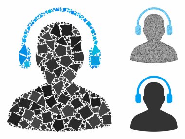 Trembly Ögelerinin Mozaik Simgesini Dinle