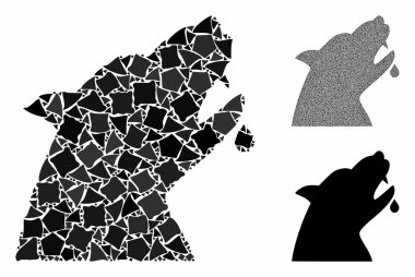 Kurt adam bileşimi Tremulant elementlerinin simgesi