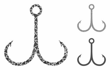 Çift olta iğnesi Tüberöz elementlerin bileşimi simgesi