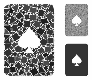 Tremulant Parçalarının Oyun Kart Bileşimi Simgesi