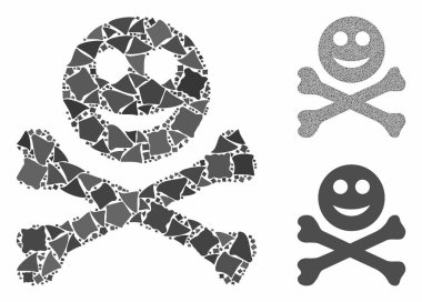 Mutlu Ölüm Mozaik Elementlerin Simgesi