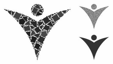 Raggy Pieces 'ın Gelecekçi Adam Kompozisyon Simgesi