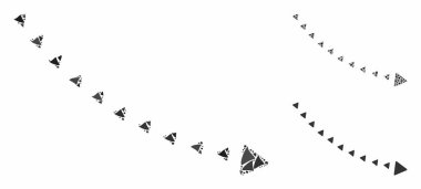 Noktalı düşüş eğilimi Trembly Parts 'ın Mozaik Simgesi