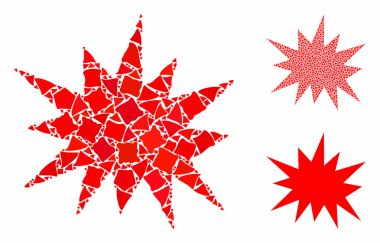 Titrek Elementlerin Patlama Bileşimi Simgesi