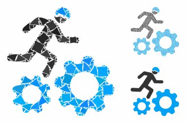 Çalışan geliştirici, Ham Ögelerin Bileşim Simgesi