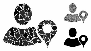 Tremulant Ögelerinin Mozaik Simgesini Hedefleyen Jeo