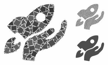 Roket projesi Engebeli Parçaların Mozaik Simgesi 'ni başlattı