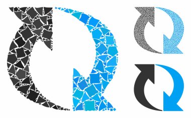 Değişim Mozaik Elementleri Simgesi