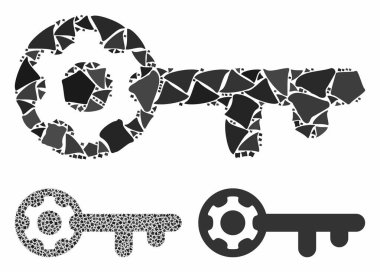 Joggly Parçalarının Anahtar Seçenekleri Kompozisyon Simgesi