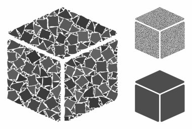Çarpışan Parçaların Küp Bileşimi Simgesi