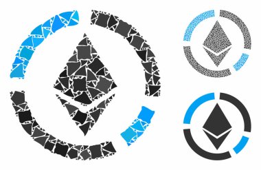 Ethereum dairesi diyagramı Ragged Pieces 'ın Mozaik Simgesi