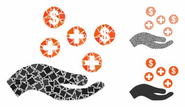 El ile tıbbi hizmet sunumu Sert Parçaların Kompozisyon Simgesi