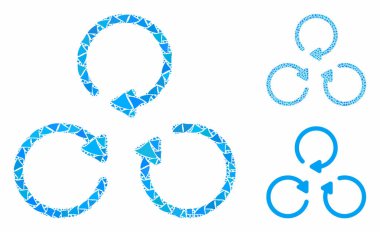 Döndürme Bileşimi Humpy Elementlerinin Simgesi