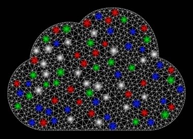 Işıklı Parlak Ağ Bulutu