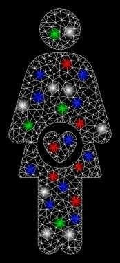 Flaş Noktalı Parlak Ağ Doğurganlığı