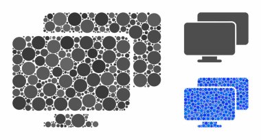 Bilgisayarlar Çemberlerin Mozaik Simgesi