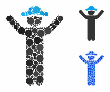 Eller yukarı, Küresel Ögelerin Beste Simgesi