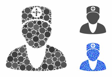 Sıhhiye Kompozisyon Yuvarlak Noktalar Simgesi