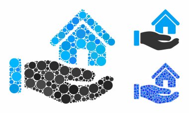Gayrimenkul, Yuvarlak Noktaların Kompozisyon Simgesi