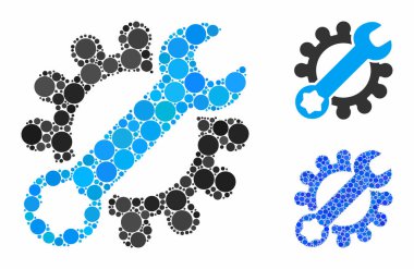 Servis araçları Çember Noktalarının Bileşimi