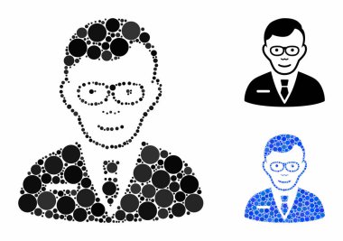 Çember Noktaların Özel Bileşimi Simgesi