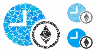 Ethereum kredi saati bileşimi Eşitsiz Parçaların Simgesi