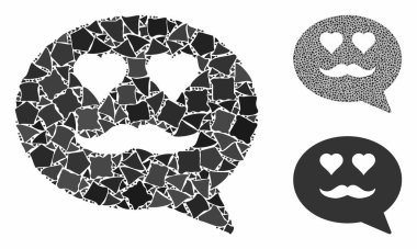 Düzensiz Elementlerin Mozaik Simgesi