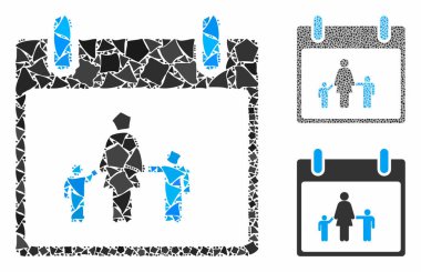 Ana takvim günü Ani Parçaların Kompozisyon Simgesi