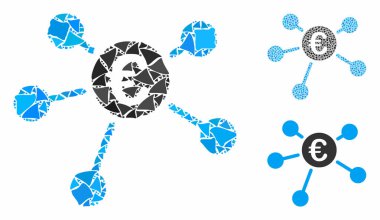 Avro bağlantısı Unneven Elementlerinin Kompozisyon Simgesi