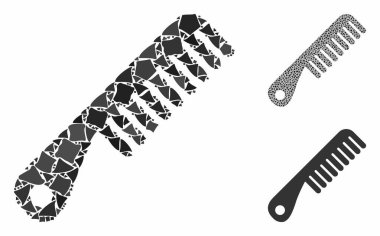 Titrek Parçaların Tarak Bileşimi Simgesi