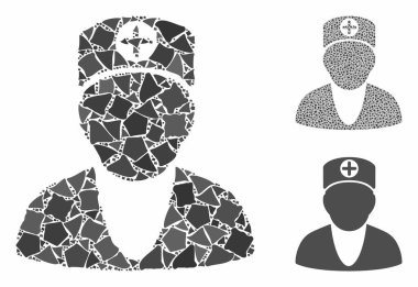 Çarpışan elementlerin Sıhhiye Mozaik Simgesi