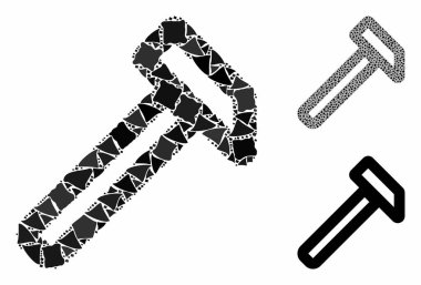 Olaysız Ögelerin Çekiç Bileşimi Simgesi