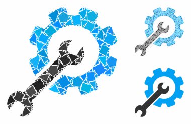 Kurulum araçları Sert Parçaların Bileşimi Simgesi