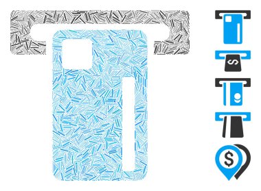 Kapak Kolajı ATM Makinesi Simgesi