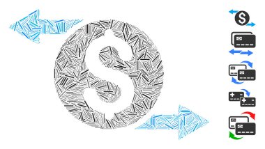 Kapak Kolajı Para Takas Simgesi