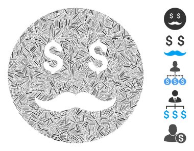 Dash Kolajı Zengin Babası Güleç Simgesi