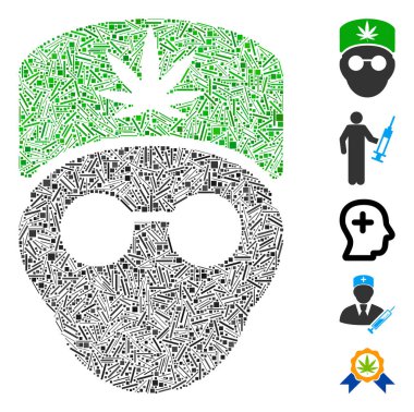 Kapak Kolajı Esrar Doktor Baş Simgesi