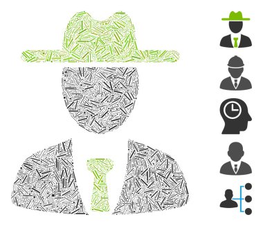 Hat Mozaik Çiftçi Patronu Simgesi