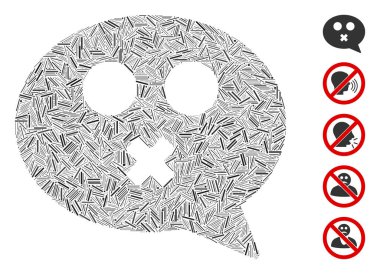 Kapak Kolajı Dilsiz Gülen Mesaj Simgesi