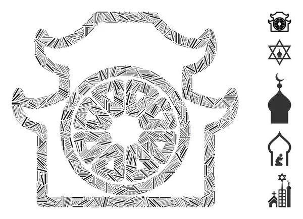 Икона пагоды Хэтча — стоковый вектор