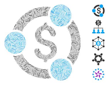 Satır Kolajı Mali İşbirliği Simgesi